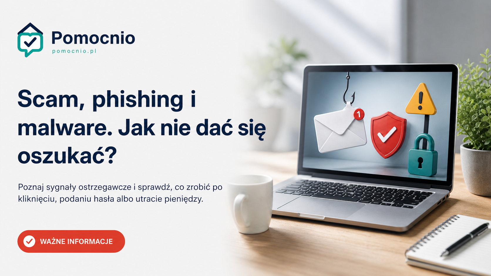 Scam, phishing i malware. Jak nie dać się oszukać?