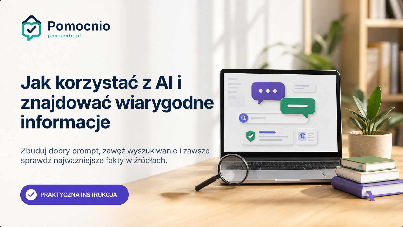 Jak korzystać z AI i znajdować wiarygodne informacje