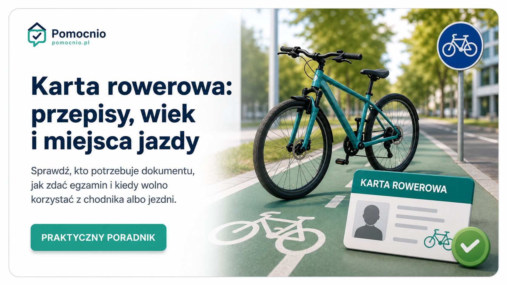 Karta rowerowa: przepisy, wiek i miejsca jazdy