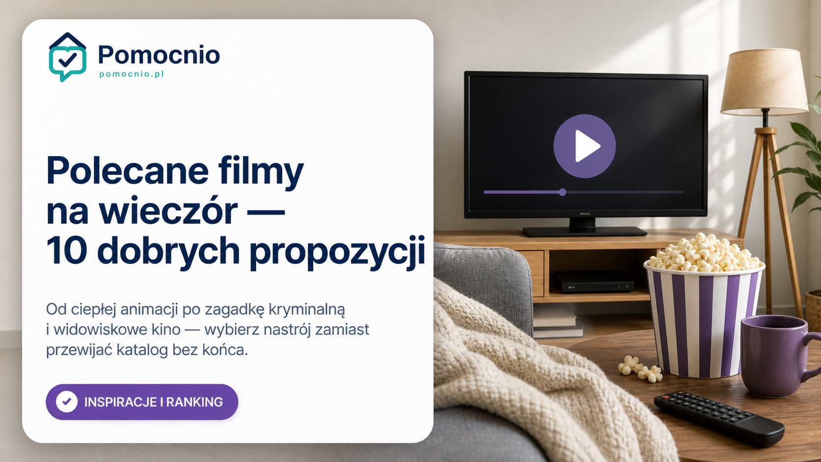 Polecane filmy na wieczór — 10 dobrych propozycji